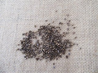 250Grams Coffee Color Tube Glass Seed Beads