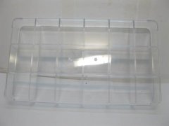 (image for) 1Pcs Bead Storage Boxes 18 Compartment Organizer w/Lid
