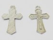 (image for) 200Pcs Charm Cross Bead Pendant 3.1x1.8x0.15cm
