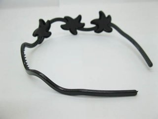 1Piece New Black Wave Star Hairbands Hair Clips