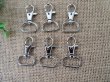 (image for) 100 Lanyard Clip Swivel Clasp For Keyring,Phone Straps