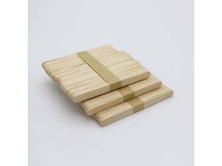 500 Art Wooden Craft Stick Paddle Pop Natural Wood Color for Kid