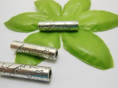 (image for) 20pcs Metal Column Beads Fit Pandora Yw-pa-mb92