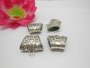 40Pcs HQ New Charms Flower Hollow Alloy Beads Pendants