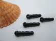 500 Mobile Phone Dustproof Ear Plug w/Hole Black (image for) 500 Mobile Phone Dustproof Ear Plug w/Hole Black