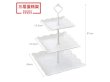 1Set Square 3Tier Cupcake Muffin Fruit Dessert Stand Party Favor (image for) 1Set Square 3Tier Cupcake Muffin Fruit Dessert Stand Party Favor