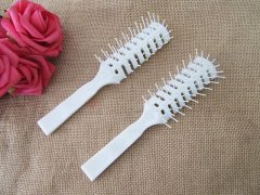(image for) 12Pcs New White Plastic Hairbrush Combs