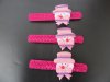 12Pcs Pink Snowman Magic Ruler Slap Band Bracelets