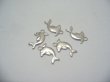 Jewellery Supply "100 Dolphin Shape Metal Pendant" (image for) Jewellery Supply "100 Dolphin Shape Metal Pendant"