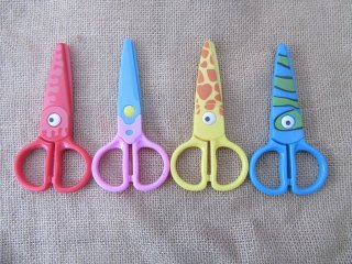 (image for) 20Pcs Kid's Character Safety Scissors for Craft Assorted