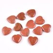 20Pcs Sand Stone Gemstone Heart 25mm Collection 2 Designs (image for) 20Pcs Sand Stone Gemstone Heart 25mm Collection 2 Designs