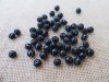 420Pcs New Glass Facted Beads 10mm - Black