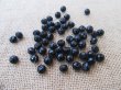 (image for) 420Pcs New Glass Facted Beads 10mm - Black