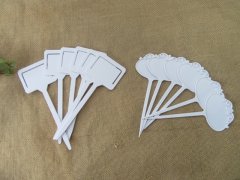 (image for) 4Pkts x 6Pcs Garden Tags Plant Labels Seeding Marker Pen