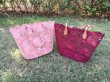 1Pc Elegant Underarm Lace Shopping Tote Bag Bucket 30x40x13cm