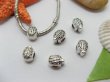 20pcs Tibetan Silver Tortoise Beads European Design (image for) 20pcs Tibetan Silver Tortoise Beads European Design
