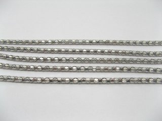50 Meters 4.0mm Nickel Plated Snake Jewellery Chain