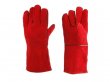 1Pr Leather Safety Welding Gloves Wood Burner BBQ Glove