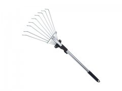 1Pc Adjustable Grass Leaves Rake Garden Telescopic Rake Garden C 1Pc Adjustable Grass Leaves Rake Garden Telescopic Rake Garden C