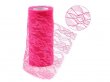 4Roll X 10Yds Fuschia Lace Tulle Roll Spool DIY Wedding Decor