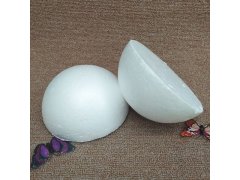 (image for) 20Pcs Semi Circle Polystyrene Foam Ball Decoration Craft for DIY