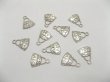 (image for) 200 Charms Carved "ABC' letter Handbags Pendants