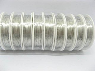 10 Rolls X 10Meters Copper Line Tiger Tail Wire 0.3mm Nickle