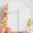 1Pc Wedding Arch Backdrop Curtain Photography Gauze Background Cloth 2.2x1.2m (image for) 1Pc Wedding Arch Backdrop Curtain Photography Gauze Background Cloth 2.2x1.2m