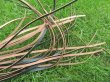 12Pcs x 120cm Dark Green Leatherette Flat Cord Rope Jewellery