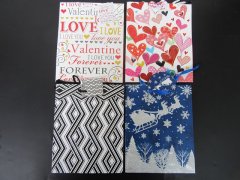 (image for) 12Pcs Paper Shopping Bags Gift Bags 18.2x10x22.7cm Assorted