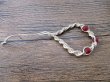100Pcs Hemp Knitted Mobile Phone Tags Straps with Red Stone Bead (image for) 100Pcs Hemp Knitted Mobile Phone Tags Straps with Red Stone Bead
