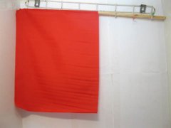 (image for) 2x10Pcs Plain Blank Red Flag Unprinted for DIY 40x30cm