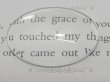 100Pcs Clear Oval Glass Magnifying Cabochon Tiles 18x25mm (image for) 100Pcs Clear Oval Glass Magnifying Cabochon Tiles 18x25mm