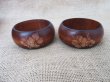 (image for) 12Pcs Natural Wooden Laser Flower Bangle Bracelets 74mm Dia.