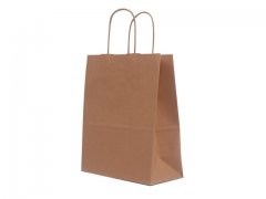 48 Bulk Kraft Paper Gift Carry Shopping Bag 21x15x8cm 48 Bulk Kraft Paper Gift Carry Shopping Bag 21x15x8cm