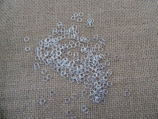5000pcs Silver Plated Jewelry Jump Ring 5mm Finding