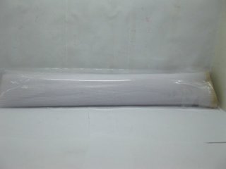 4Roll X 2Meter White Stripe Organza Ribbon