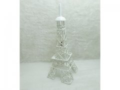 1X White Eiffel Tower Miniature Model Decoration 32cm high 1X White Eiffel Tower Miniature Model Decoration 32cm high