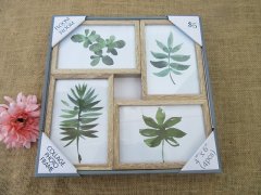 (image for) 1Sets x 4Pcs Wooden Wall Photo Frame Collage Art Picture Frame W
