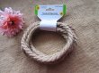 2Pcs Nautical Rope Jute Hemp Cord String DIY 2.43m Long Each