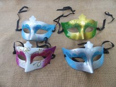 (image for) 6Pcs Glitter Dress-up Masks Costume Mask Party favor