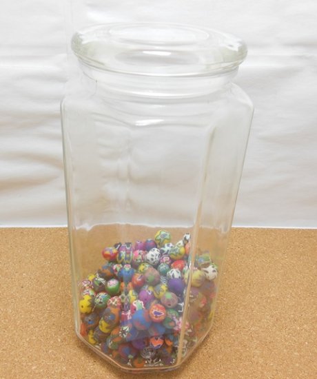 1X Wedding Event Lolly Candy Buffet Apothecary Jar 22.5cm High - Click Image to Close