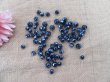(image for) 450g Black Rondelle Faceted Crystal Beads Various Size