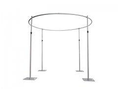 1Set Aluminium Round Top Backdrop Stand Party Background Support 1Set Aluminium Round Top Backdrop Stand Party Background Support