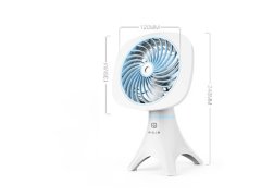 (image for) 1Set New White Heavy Duty Mini Portable Desktop Cooling Fan