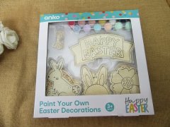 1Set Paint Your Own Personalized Easter Decoration Children's 1Set Paint Your Own Personalized Easter Decoration Children's