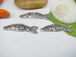 (image for) 20pcs Metal Fish Charms yw-ac-mc29