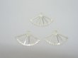 100 Fan Chandelier Earring Part Jewelry Finding ac-ea29 (image for) 100 Fan Chandelier Earring Part Jewelry Finding ac-ea29