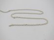 (image for) 1Pack X 100 Meters Coloured Curb Chain Jewelry Finding - White
