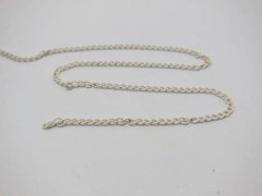 (image for) 1Pack X 100 Meters Coloured Curb Chain Jewelry Finding - White
